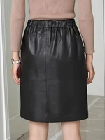 Plus size drawstring pocket casual women's skirt - Image 2
