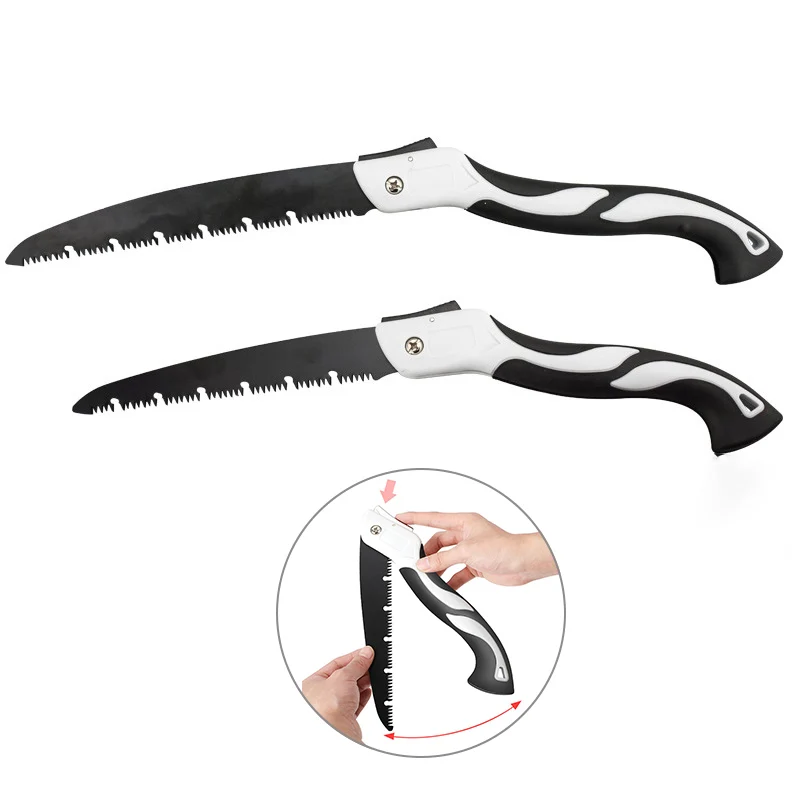 Folding Saw Multifunctional Woodworking Folding Hacksaw Camping Garden Tree Pruning Wood Cutting Alloy Hacksaw Hand Tool