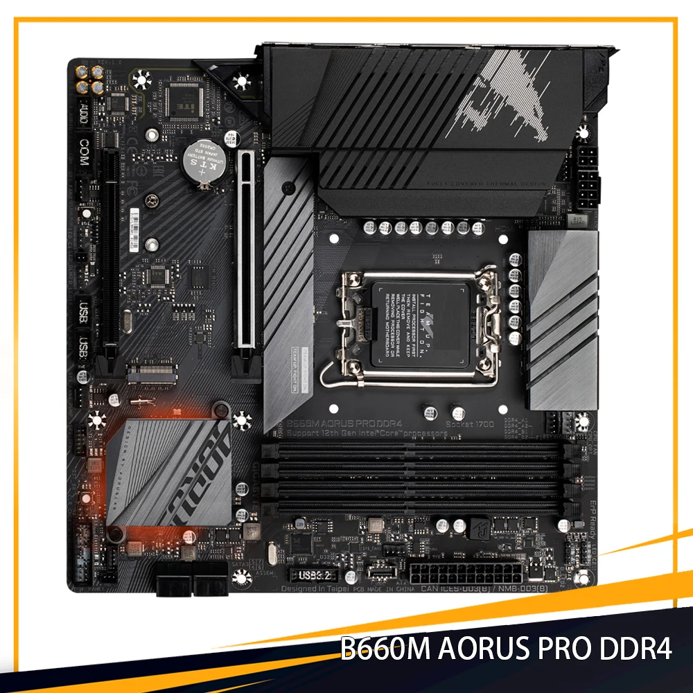 B660M Aorus Pro Ddr4 Per Gigabyte Lga1700 B660 128Gb Supporto 12Th Cpu Micro Atx Scheda Madre Desktop