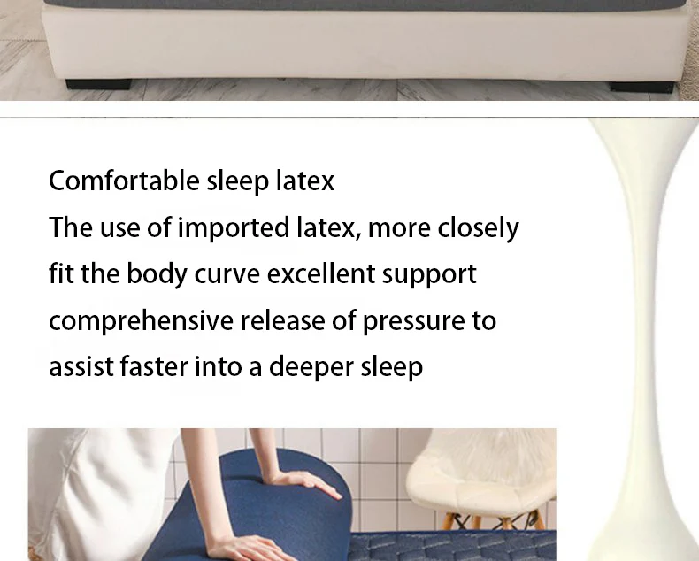 Description Picture 3 of itemDropshipping Customizable Size Mattress Soft Mattress Home Tatami Mat Was The Floor Mat Student ZHA13A-27599