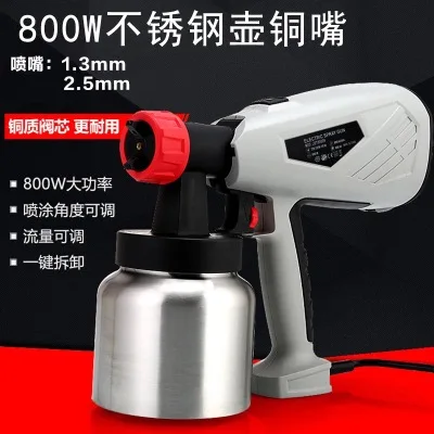 400W Sandblasting Machine Chocolate Fondant French Dessert West Point Mousse Cake Baking Household Spray Gun