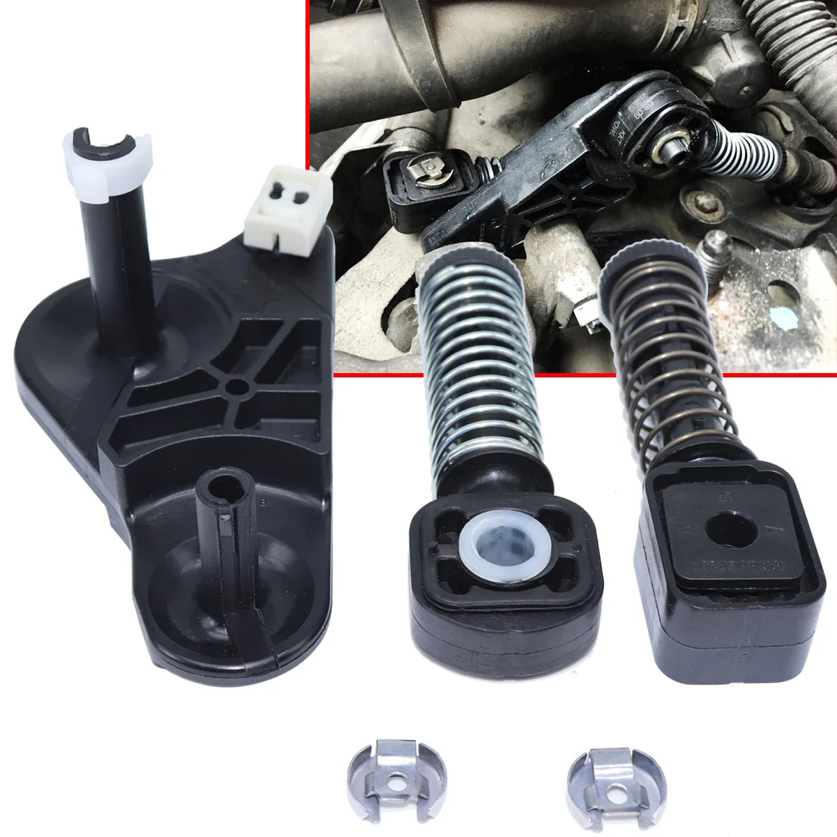 Shifter Linkage End Replace For VW Polo Skoda Rapid 1G Fabia MK2 Roomster Relay Lever Bowden Cable Catch Lock Washer MT Selector