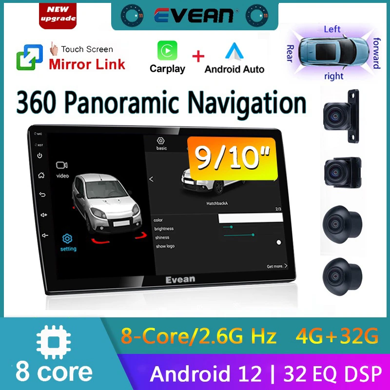 12.3 Zoll Android Radio Für Audi A6 A7 2012-2015 - Octa Core Mit CarPlay