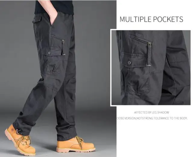 Pantalone Bicolore Foderato Da Lavoro Alta Visibilit&agrave; Multitasche Velilla 156