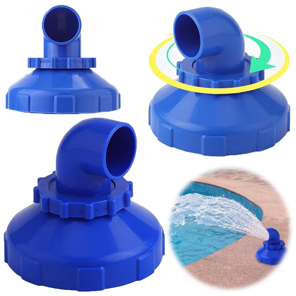 Pool Jet Nozzles 360 Degree Rotatable Pool Inlet Nozzle Swimming Pool Return Jet for Intex Outlet Pool Nozzles Pool Accessory