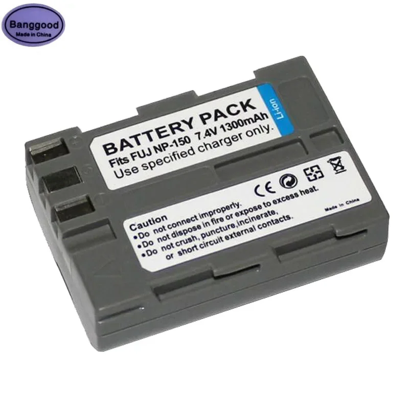 7.4V 1300Mah Np-150 Np150 Fnp150 Fnp-150 Batteria Per Fotocamera Digitale Per Fujifilm Fuji Finepix S5 Pro Is Pro Slr