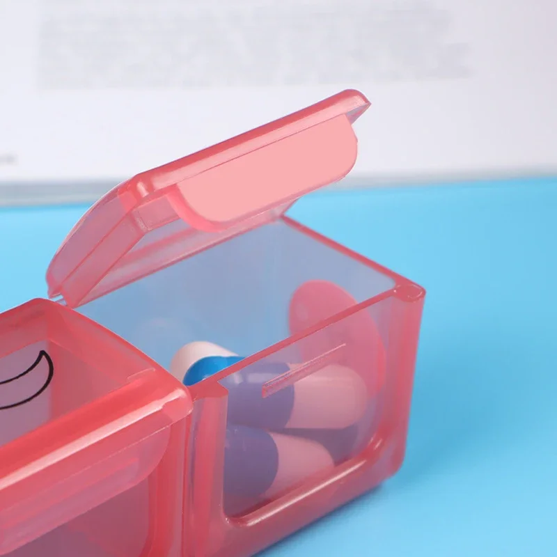 Monthly Pill Cases Travel Dispen Storage Container Colorful Drug Dispenser Packing Container 32 Slot Pill Box Organizer 31 Days