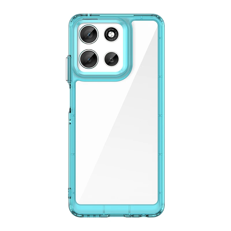 Transparent Colorful TPU Protective Case Cover