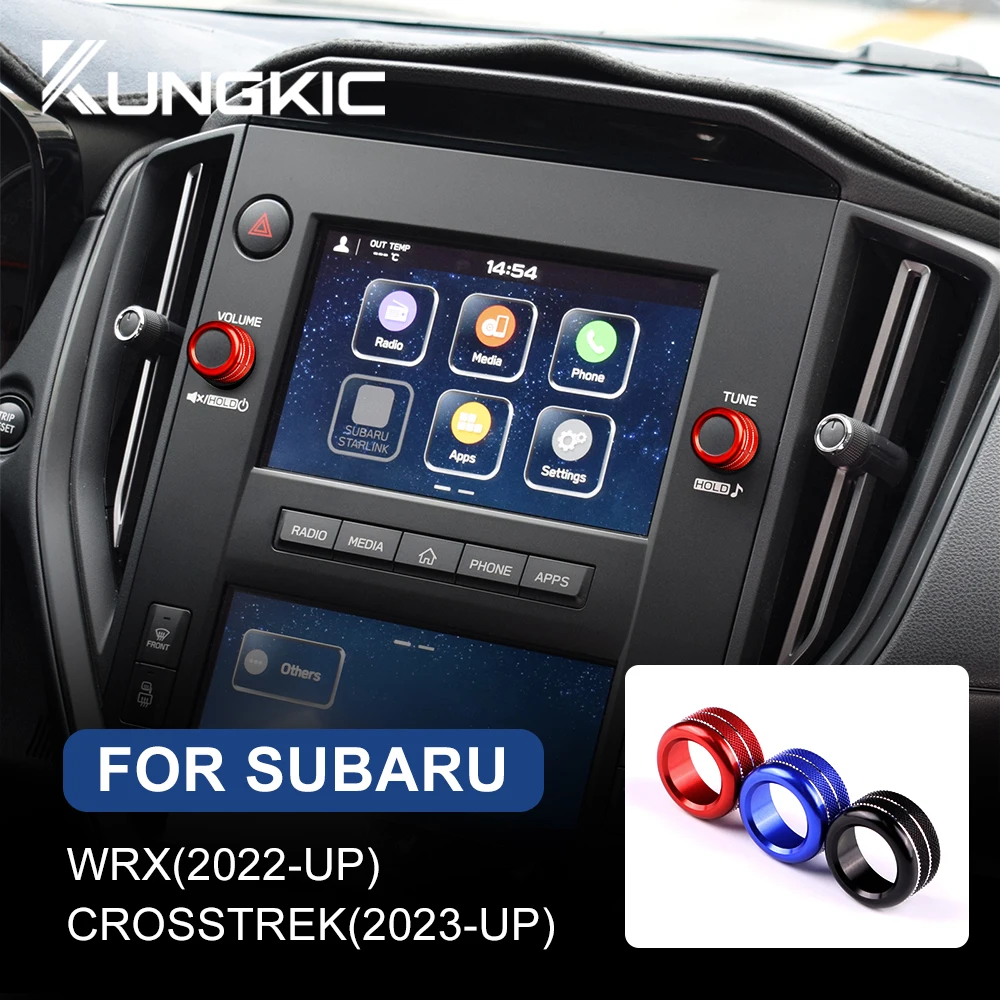 LOCOY Volume Knob Cover For Subaru Crosstrek/Impreza