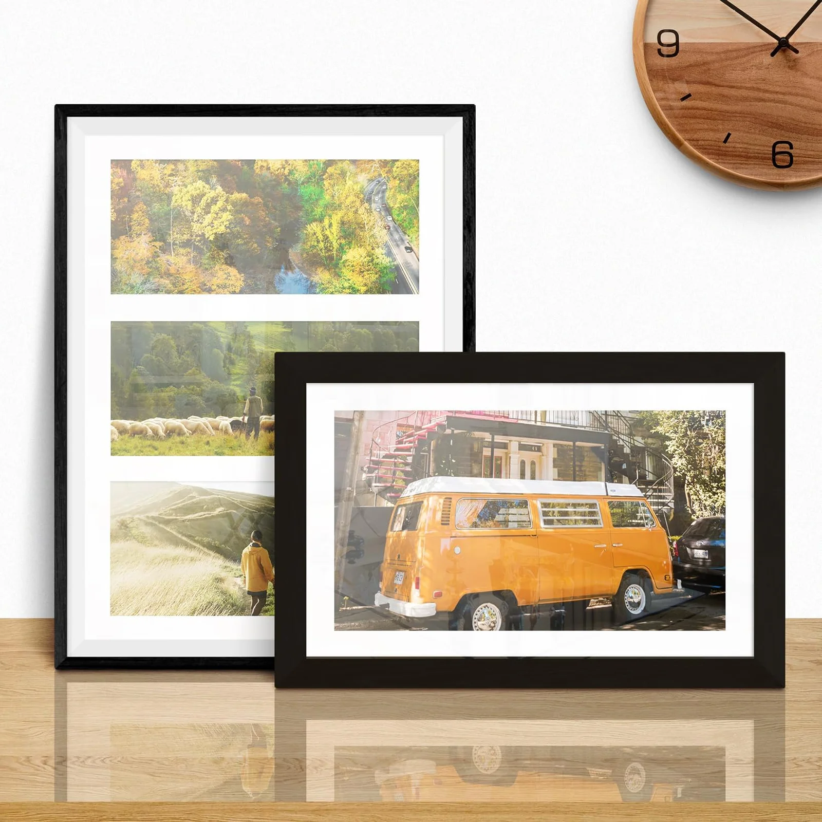 HUSPER A4 크기 135gsm 인화지 단면 광택 100 매 DIY 칩 가방 사진 잉크젯 프린터 용 그림 얇은 전단지 용지