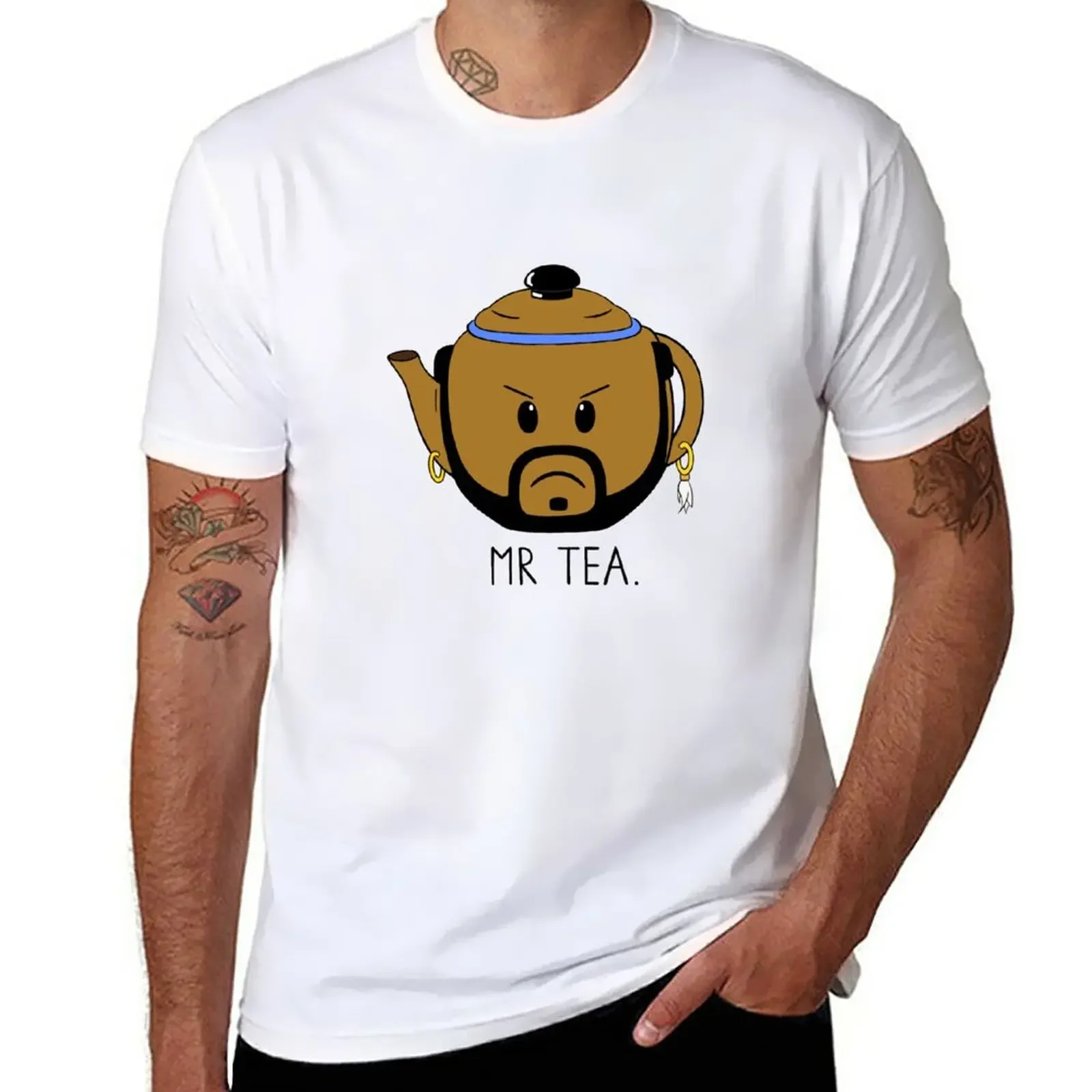 

Mr Tea T-Shirt tees kawaii clothes oversized t shirts for men