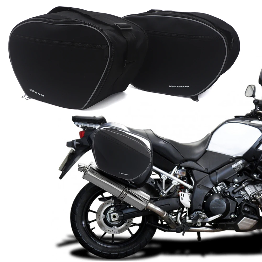 

Motorcycle Luggage Bag Black Trunk Inner Bags For SUZUKI V-STROM DL650 DL 650 vstrom 650 2014-2020 2019 V-Strom 650 inner bag