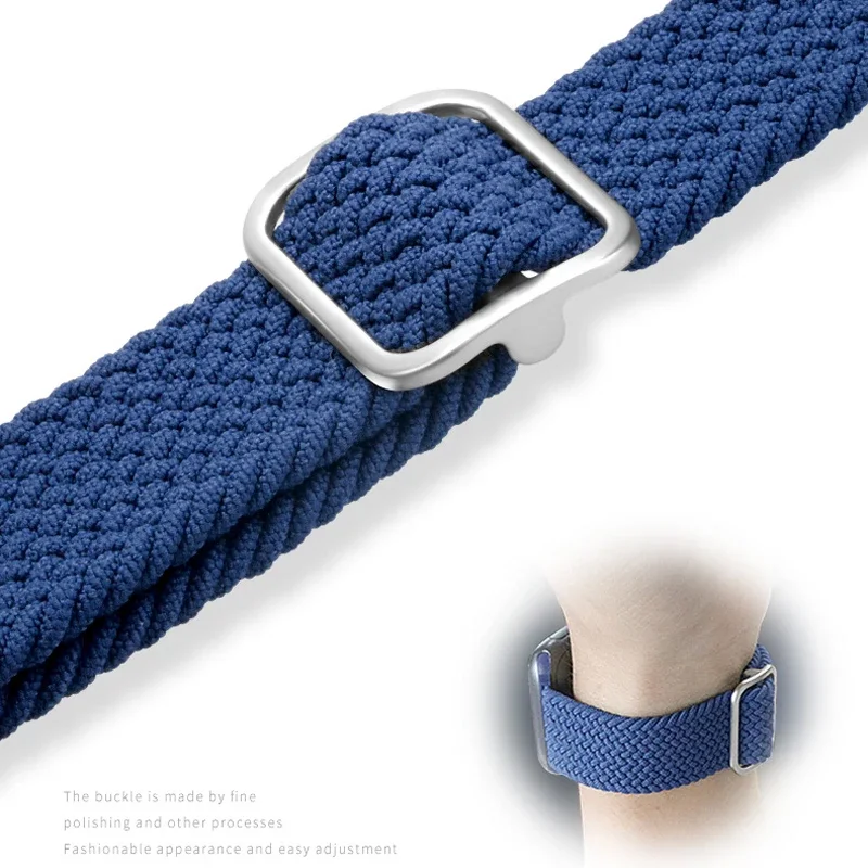 Braided Solo Loop Strap for Apple Watch - Stylish and Comfortable Wristband Accessory