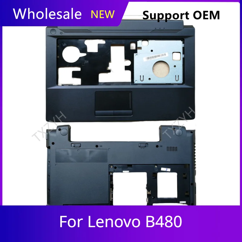 

Новая Оригинальная клавиатура для ноутбука Lenovo B480 B485 B490 B480A B490G, верхняя Подставка для рук, нижняя базовая Крышка корпуса A B C D