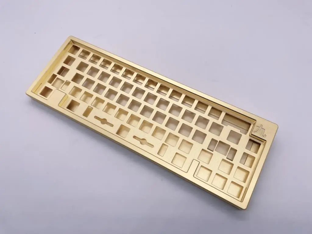 

CNC Mechanical Keyboard Seat 40% 75% 65% GH60 GK61 GK64 108/104/87keys Case and Weight Plate CNC Machining Custom Aluminum