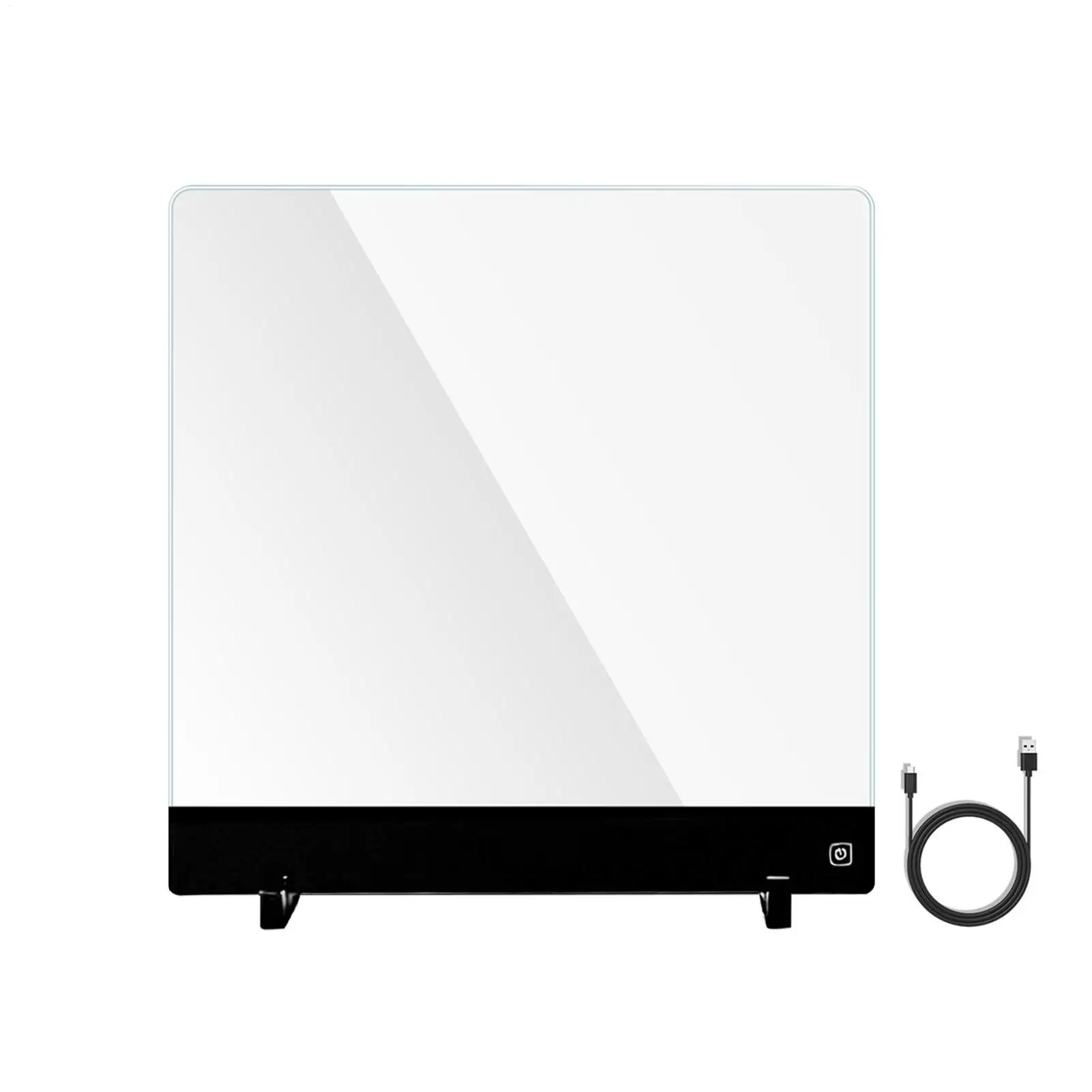 어린이용 LED 그림판, 충전식 4가지 모드, 쓰기 낙서 매트, 지울 수 있는 LED 메시지 보드, 7개의 마커 포함, 남아 여아용