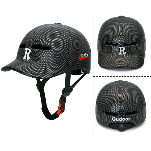 Casques de vélo GUDOOK Nouvelle casquette de baseball Casquette à visière Casque de vélo pour adultes Casques de vélo de route de montagne Taille réglable Cyclisme 1