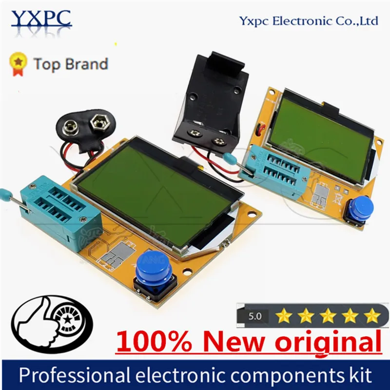 Lcr-T4 Esr Meter Transistor Tester Diodo Triodo Capacità Mos Mega328 Transistor Tester Esr Scr Display Lcd