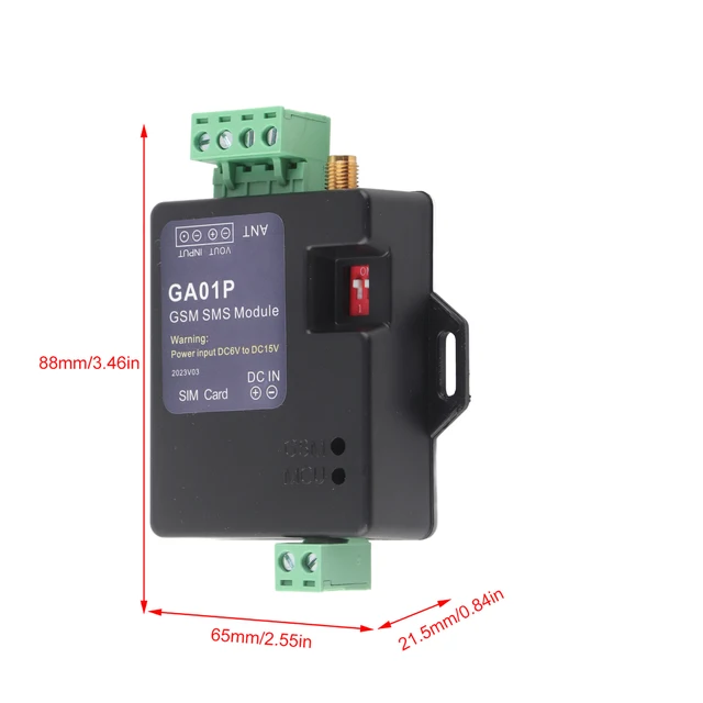 GA01P GSM  Smart Remote Power Failure Alert SMS Call Alarm Security GSM Alarm GSM Alarm System Remote Power Failure Alert 2