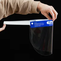 Nail Polishing Dust Mask Full Face Shield Nail Technician Sand Clear Protect Reusable Dust Oil Splash Ultra Light Elastic Mask 2