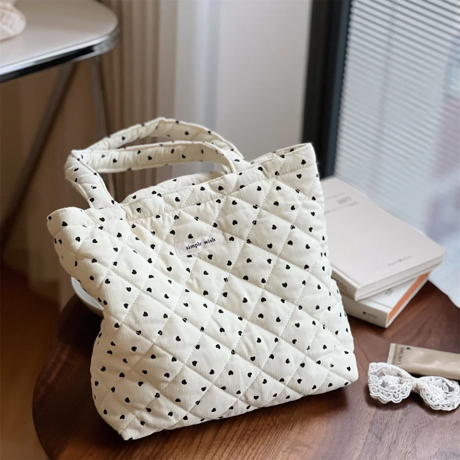 Floral Printed Mommy Diaper Storage Bag Makeup Organizer Diaper Stroller Bag for Babies Nappy Nursing Pouch Storage Bags