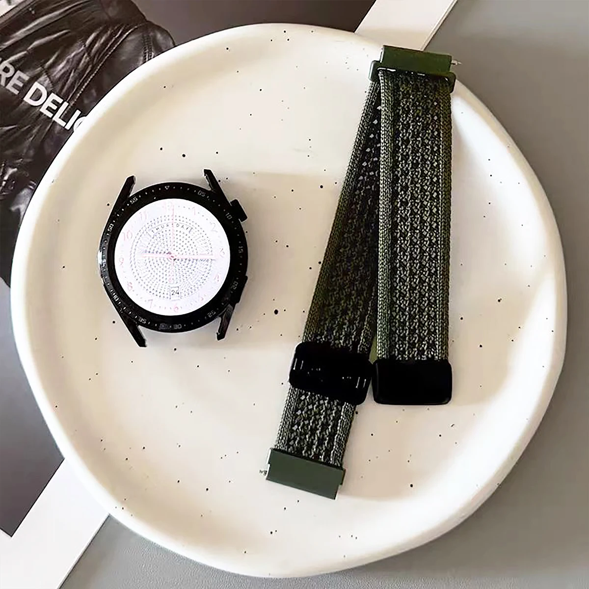 Braided Magnetic Band and Bracelet - 20mm/22mm Strap