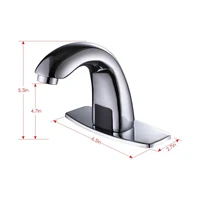 ก๊อกน้ำอ่างล้างหน้าแบบไร้สัมผัส, ก๊อกน้ำในห้องน้ำแบบเซ็นเซอร์พร้อมฝาปิดรู, ระบบปิดอัตโนมัติ 3