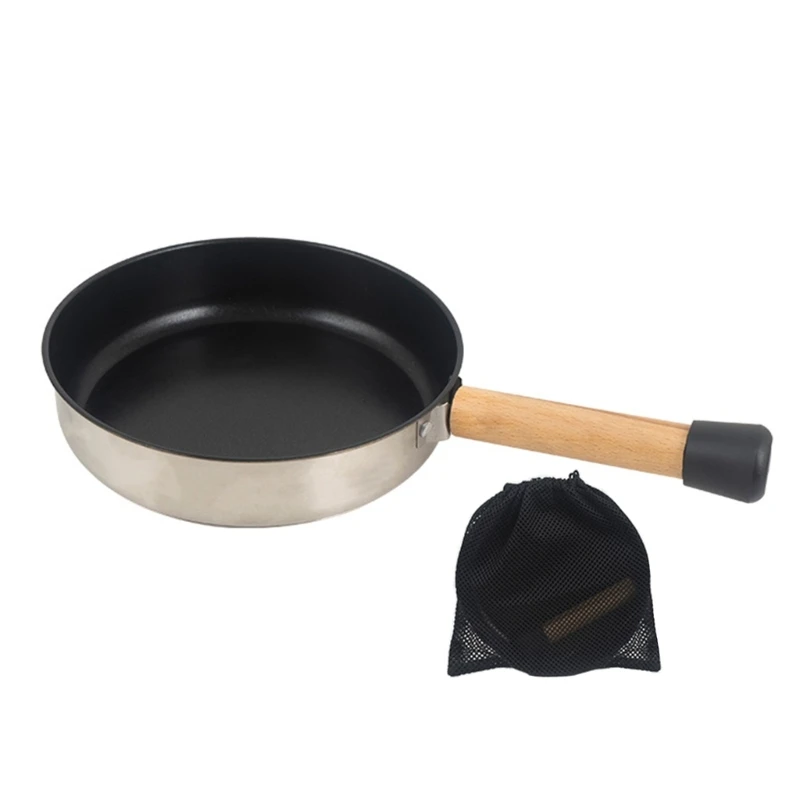 Non Stick Frying Pan Induction Frying Pan Nonstick Omelette Fry Pan Eggs Frying Pan Camp Pan Chef Skillets with Handle