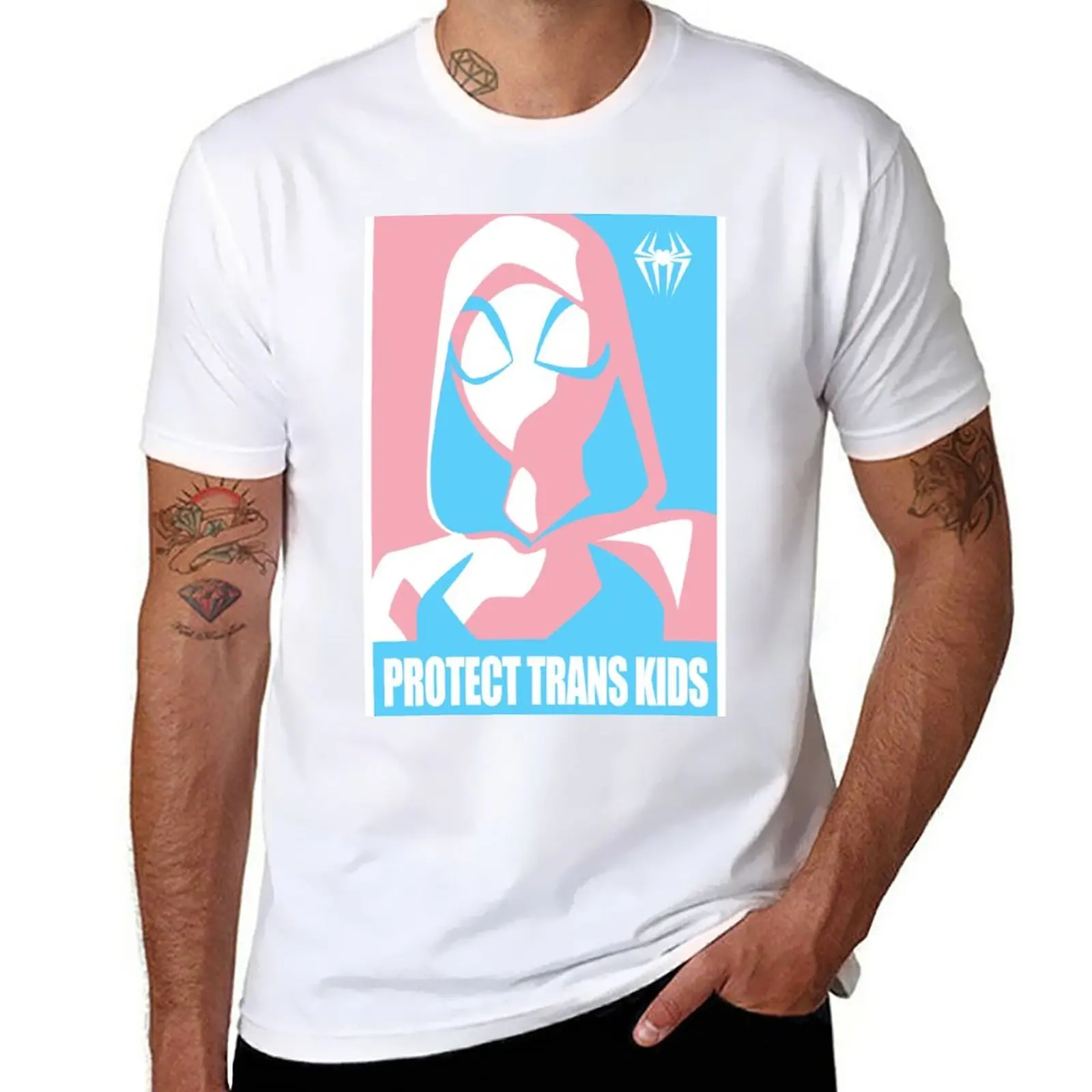 

New Protect Trans Kids T-Shirt kawaii clothes shirts graphic tees t-shirts man mens clothes
