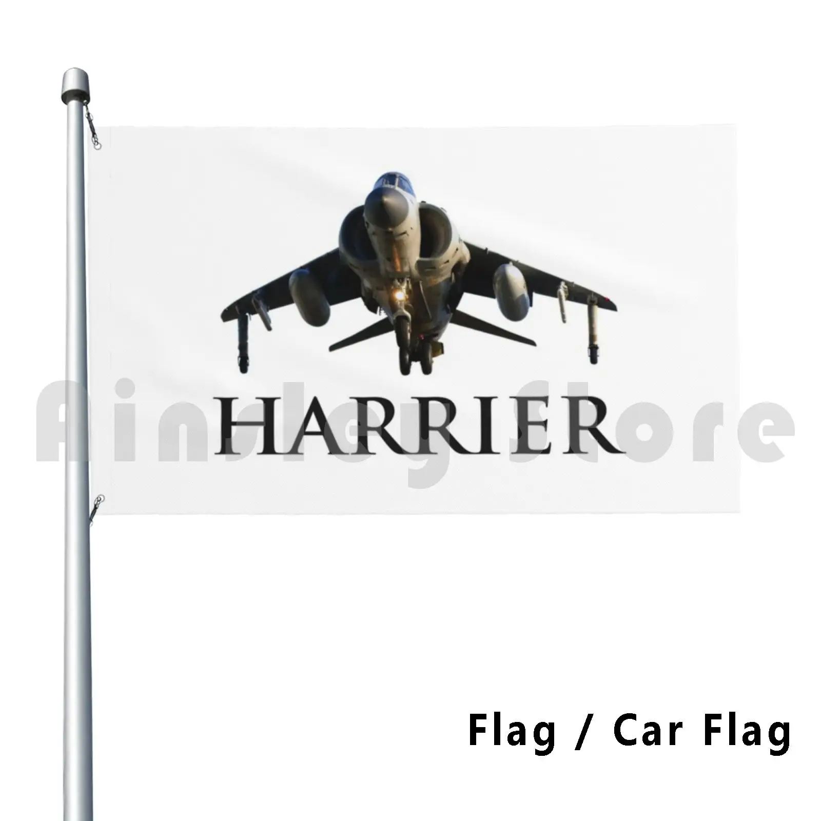 Sea Harrier Jump Jet Outdoor Decor Flag Car Flag Fleet Air Arm Royal Navy Raf Royal Air Force Sea Harrier Hawker Harrier