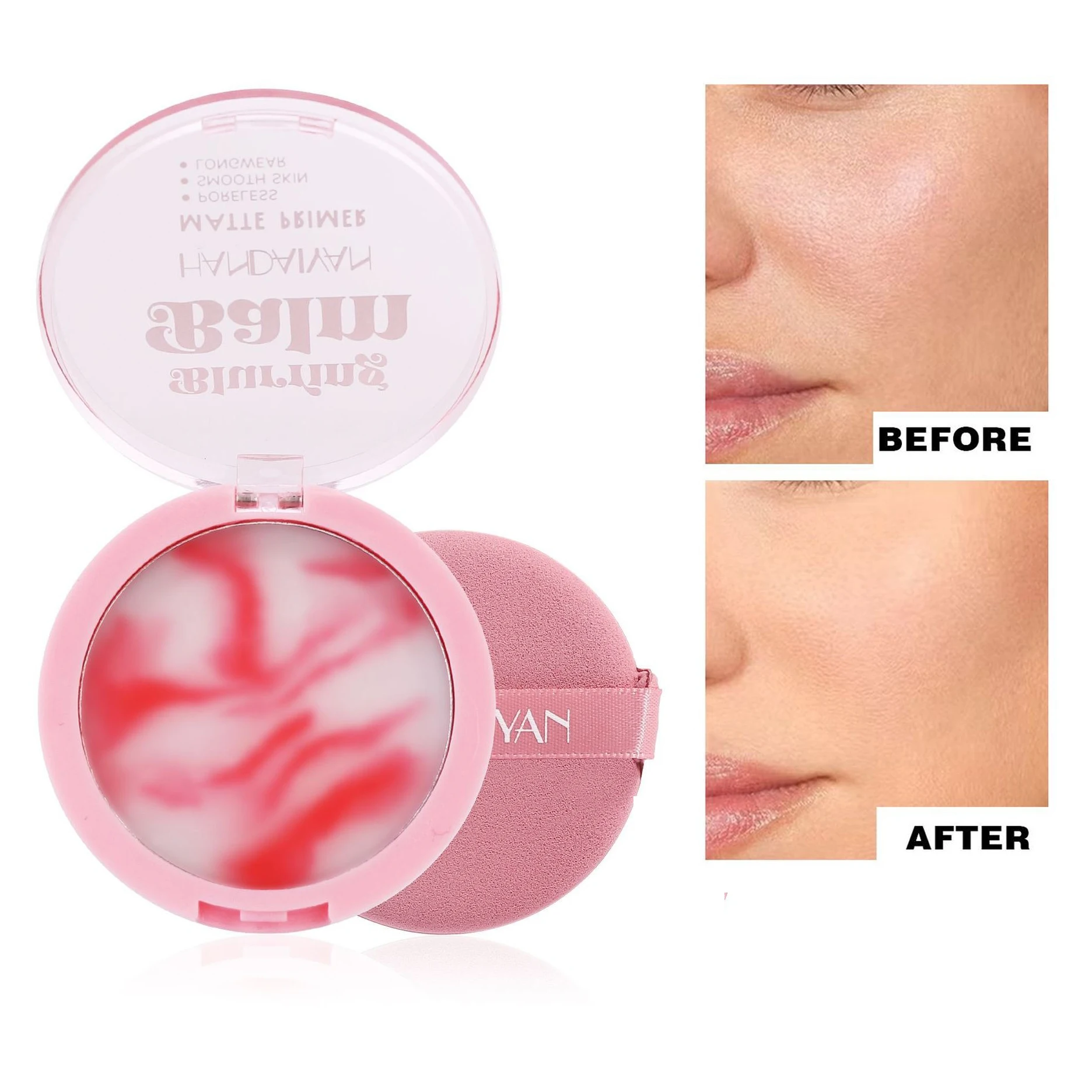 Makeup Matte Primer Moisturizing Balm Oil Control Poreless Smooth Facial Isolation Transparent Makeup Fixing Gel Foundation Base