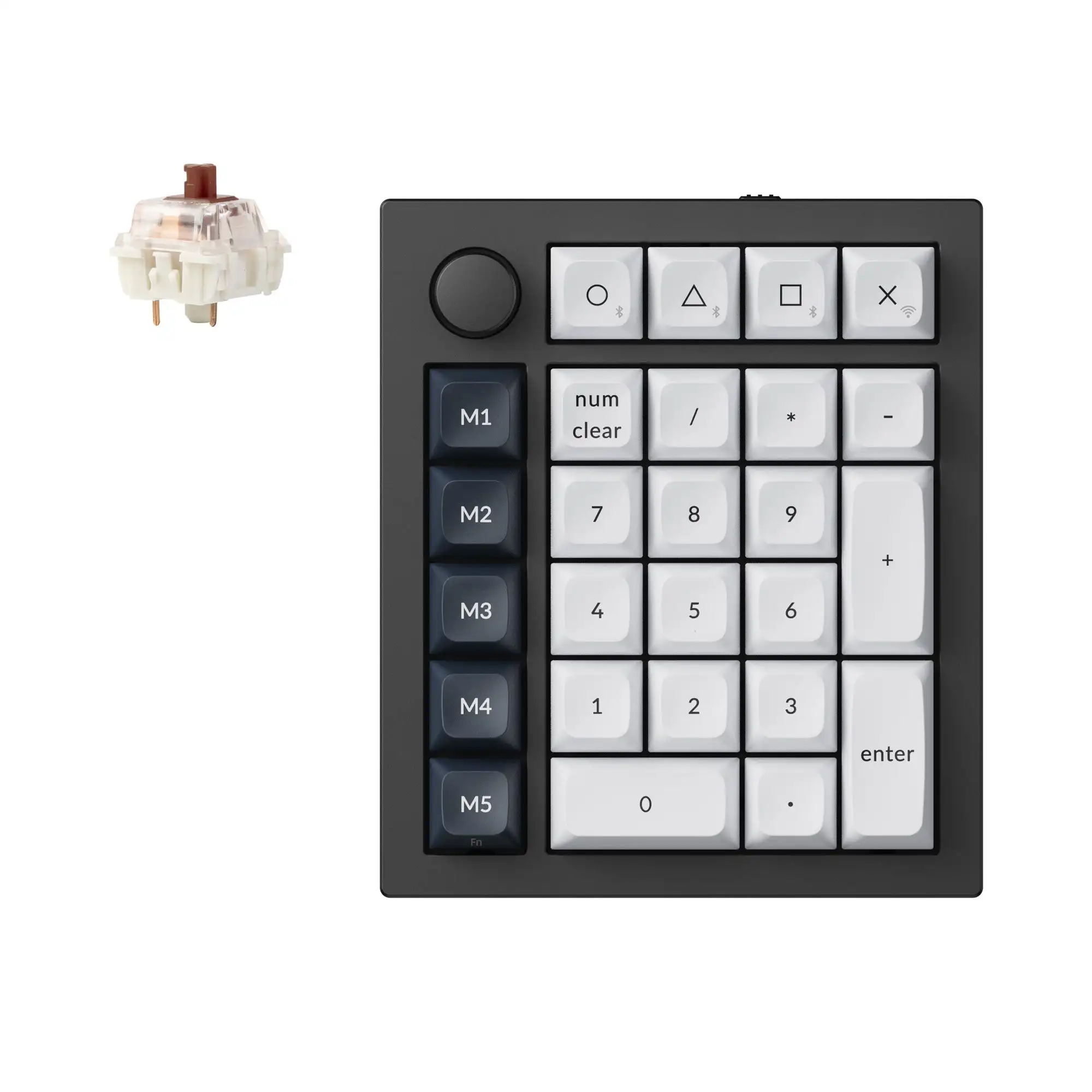 Keychron Q1 QMK V2 Knob ／ QO Number Pad Keychron Q0 Max QMK Custom Number Pad with Gateron Jupiter