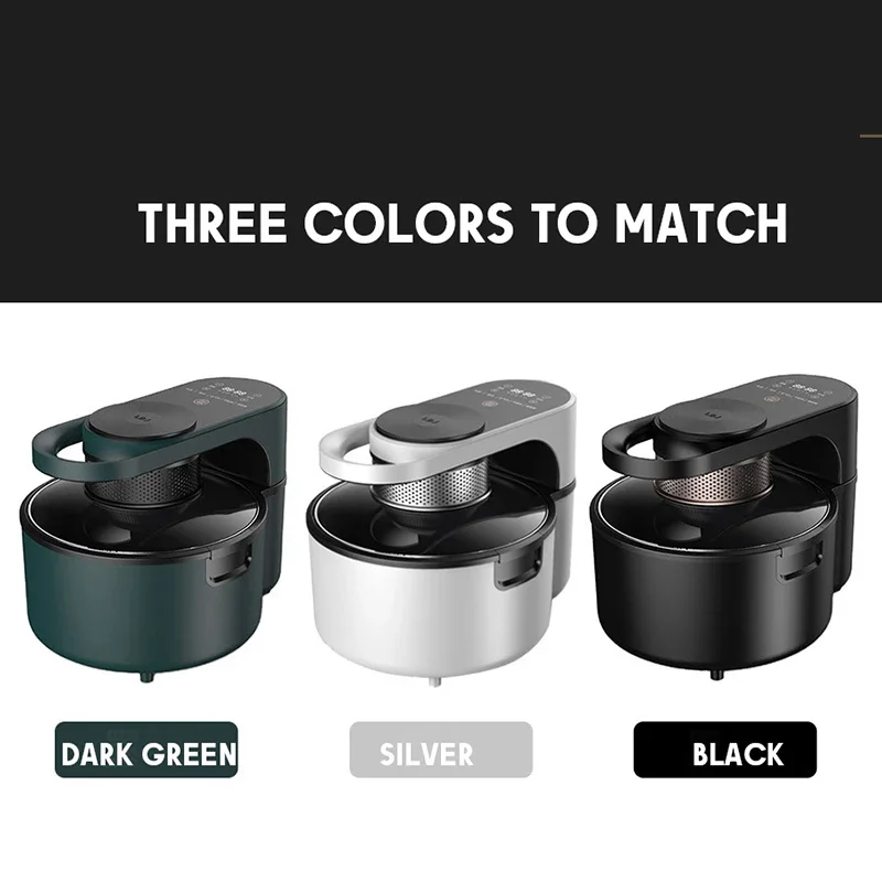 Multi-functional Air Fryer Home Use Smart Automatic Rotation 8L Large Capacity Visible Oil Free Air Fryer 4