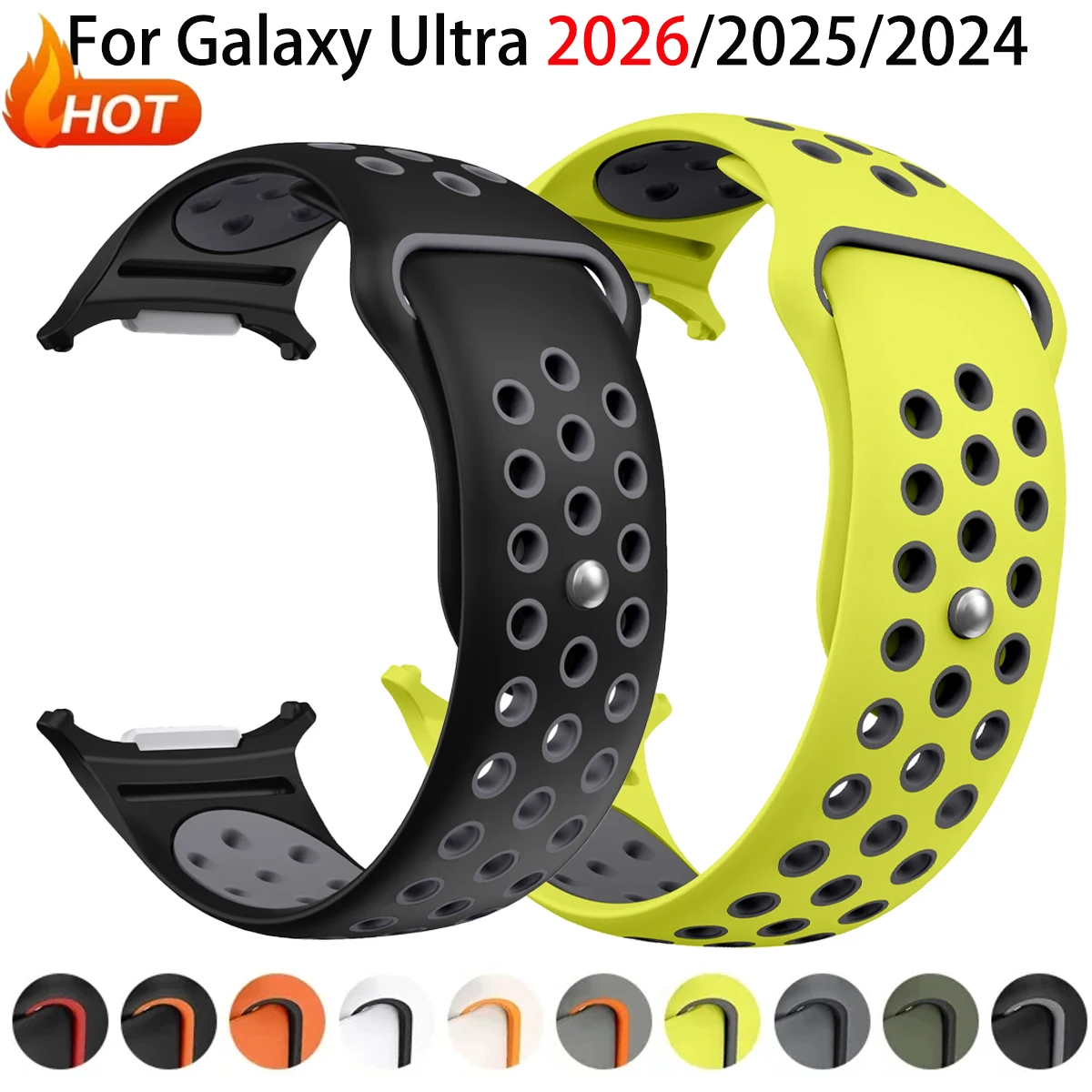 Silicone Strap for Smartwatch – Adjustable and Durable Bracelet Band for Enhanced Comfort