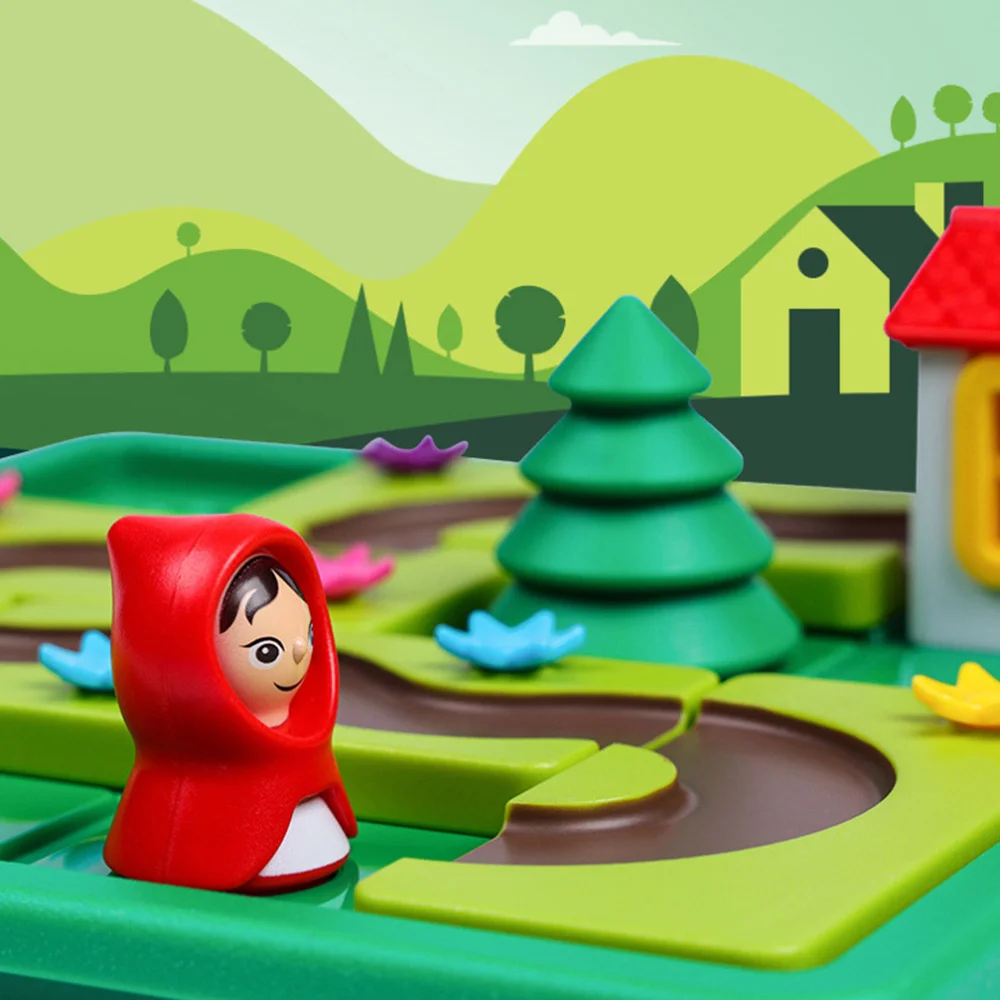 Little Red Riding Hood and the Big Bad Wolf Puzzle Game Kids' Early Development Educational Science Kits for Boy Girl JAN88 6 Little Red Riding Hood and the Big Bad Wolf Puzzle Game Kids' Early Development Educational Science Kits for Boy Girl JAN88 6