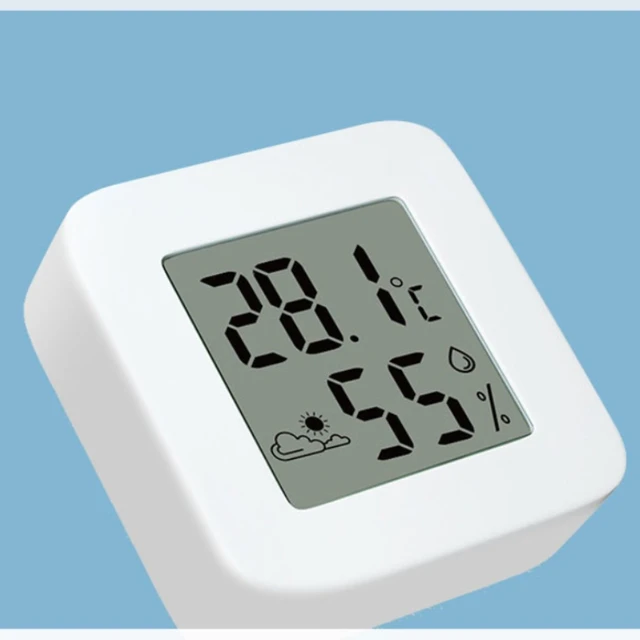 Mini Lcd Digitális Hőmérő Higométer Beltéri Szobahőmérséklet Páratartalom Mérő Érzékelő Mérője Időjárási Állomás Otthoni