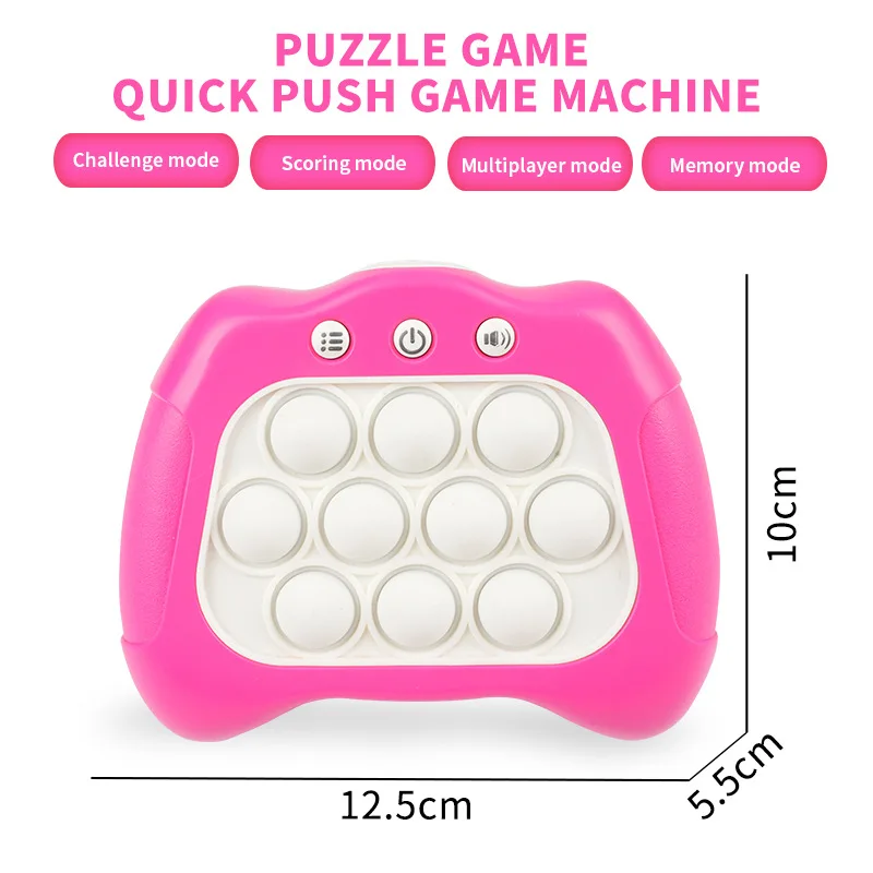 Puzzle Pop Light Up Game Fidget Toys pour enfants, Push rapide