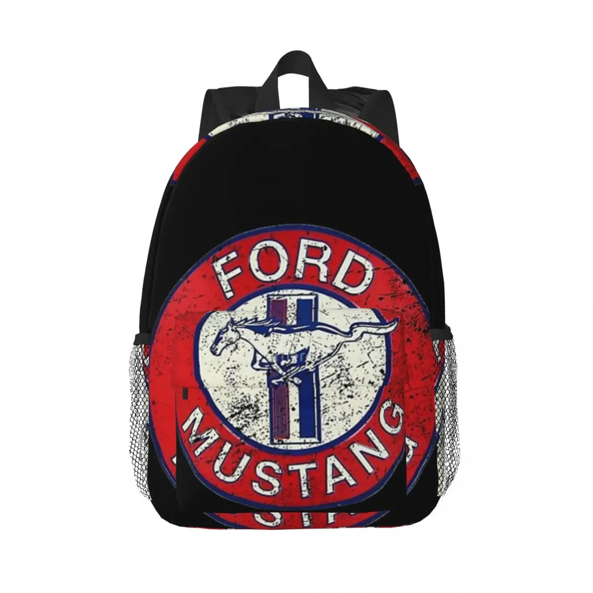 

Ford Mustang Backpacks Teenager Bookbag Casual Students School Bags Travel Rucksack Shoulder Bag Large Capacity
