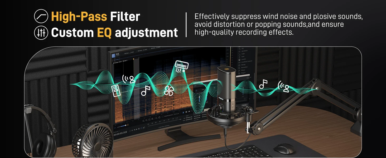 MAONO PM450 USB Condenser Microphone description image 7