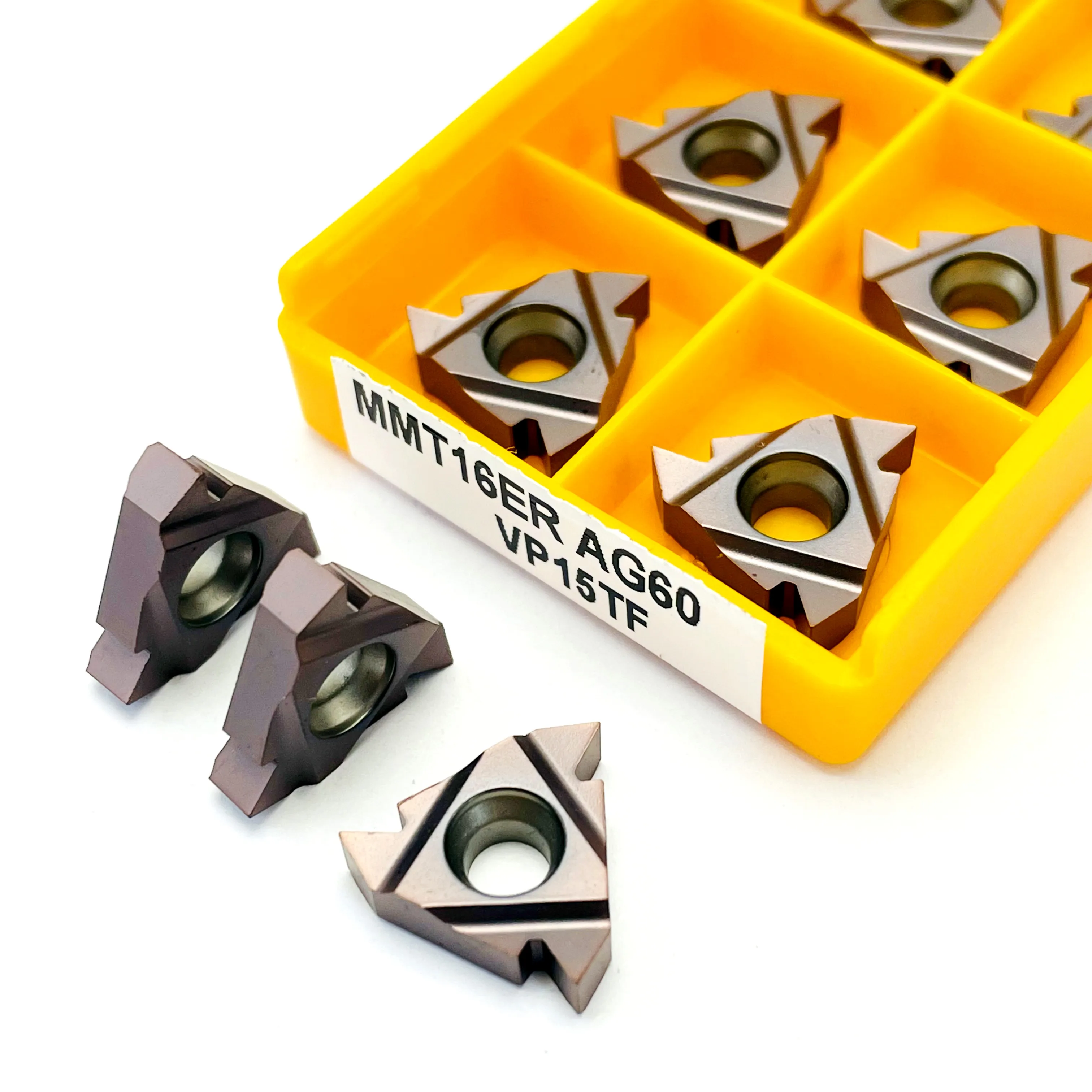 Carbide Thread Insert Mmt11er Insert Mmt 16ir Ag60 Vp15tf Thread