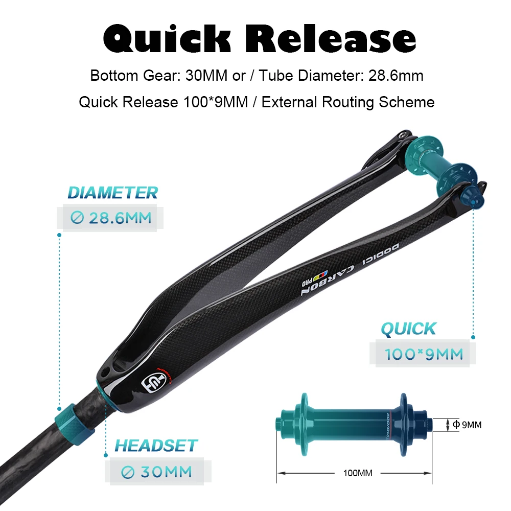 Carbon Fiber Fork Road Bike | Full Carbon Fixed Bike Fork