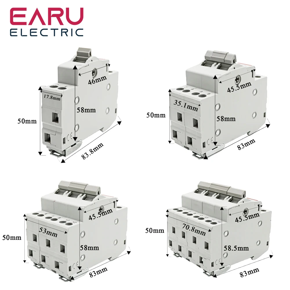 1PCS デュアルパワー マニュアル トランスファー スイッチ 1P+1P 2P+2P デュアルパワー インターロック サーキット サーキット ブレーカ  デュアル パワー マニュアル トランスファー スイッチ サーキット ブレーカ MCB 50Hz/60Hz(6a 2P 63A MTS デュアルパワー  マニュアル ...