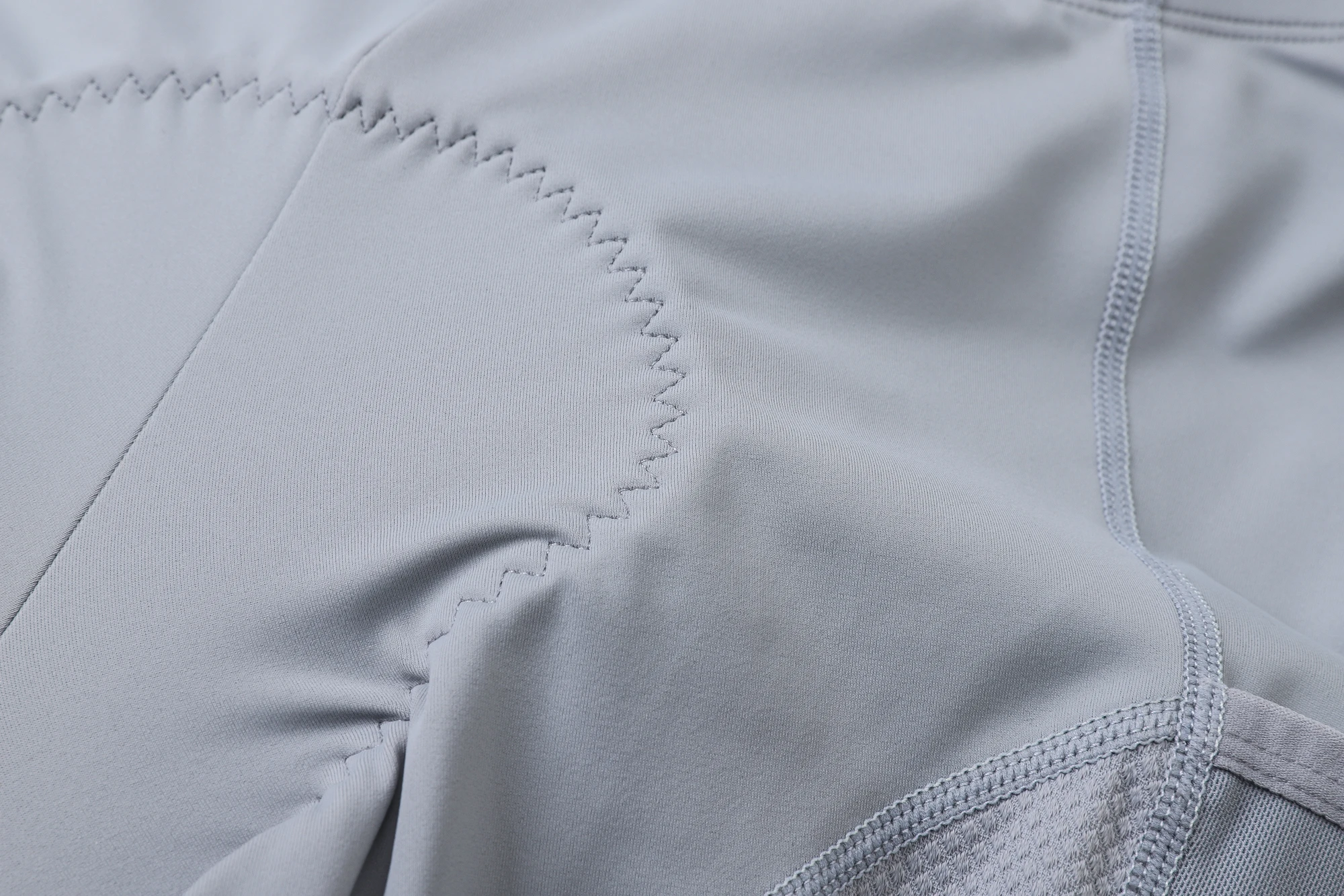 YKYW Sommer-Radhose für Herren, gepolstert, 2 Taschen, bequem, Rennradhose, MTB, 3D-gepolsterte Strumpfhose, schmale Passform – Detail 12