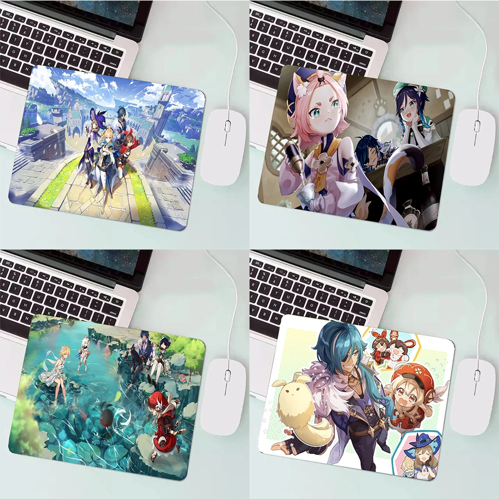 

Kaeya Mouse Pads Gamers Accessories Pad Mause Gamer Small Mousepad Cute Mausepad Anime Kawaii Gaming Pc Rug Mat Genshin Impact