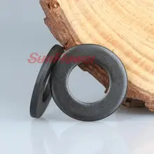 

50/30/20pcs Plain Flat WasherM2 M2.5 M3 M4 M5 M6 M8 M10M12 GB97 DIN125 Black Grade 8.8 Carbon Steel Flat Washer Plain Gasket Pad