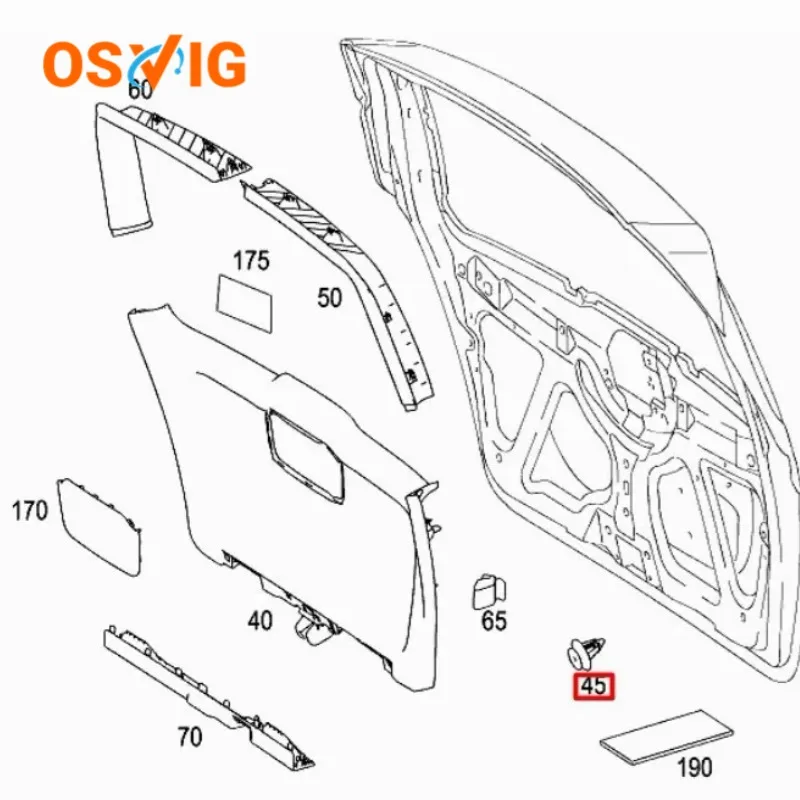 50 PI??CES CLIPS De Fixation Panneau De Car??nage 6 Mm Pour - Style Rivet Plasti EUR 6,56