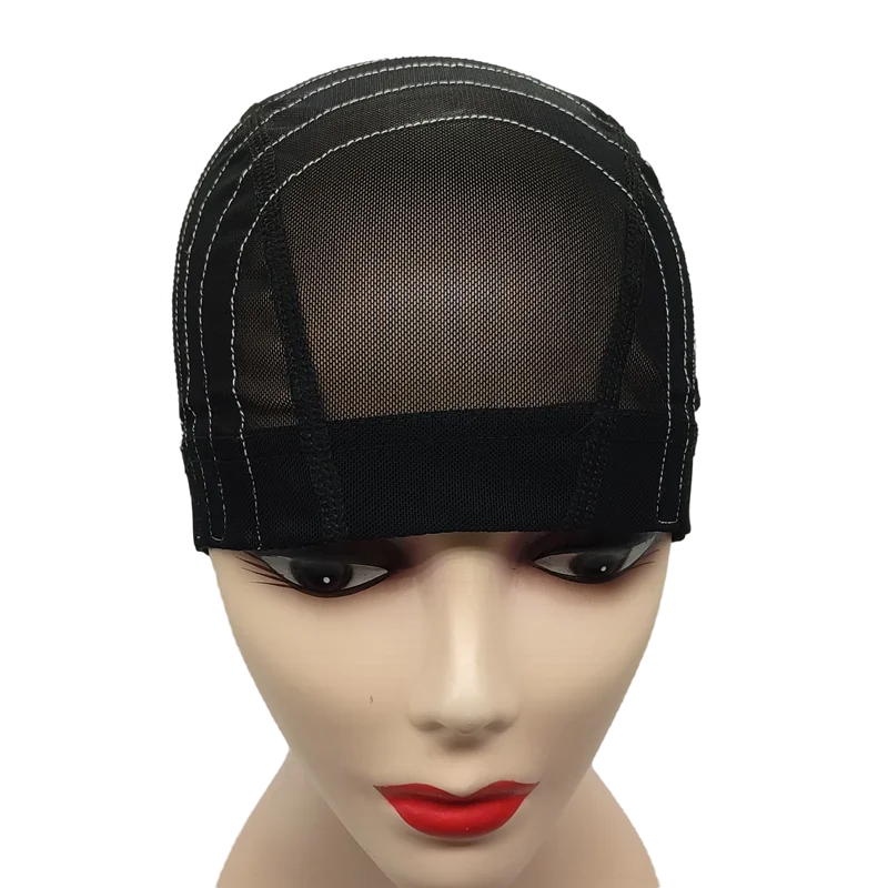 Wig Caps Mesh For Sewing Machine Training 4x4 Lace Closure Spandex Dome Guideline For Making Wigs