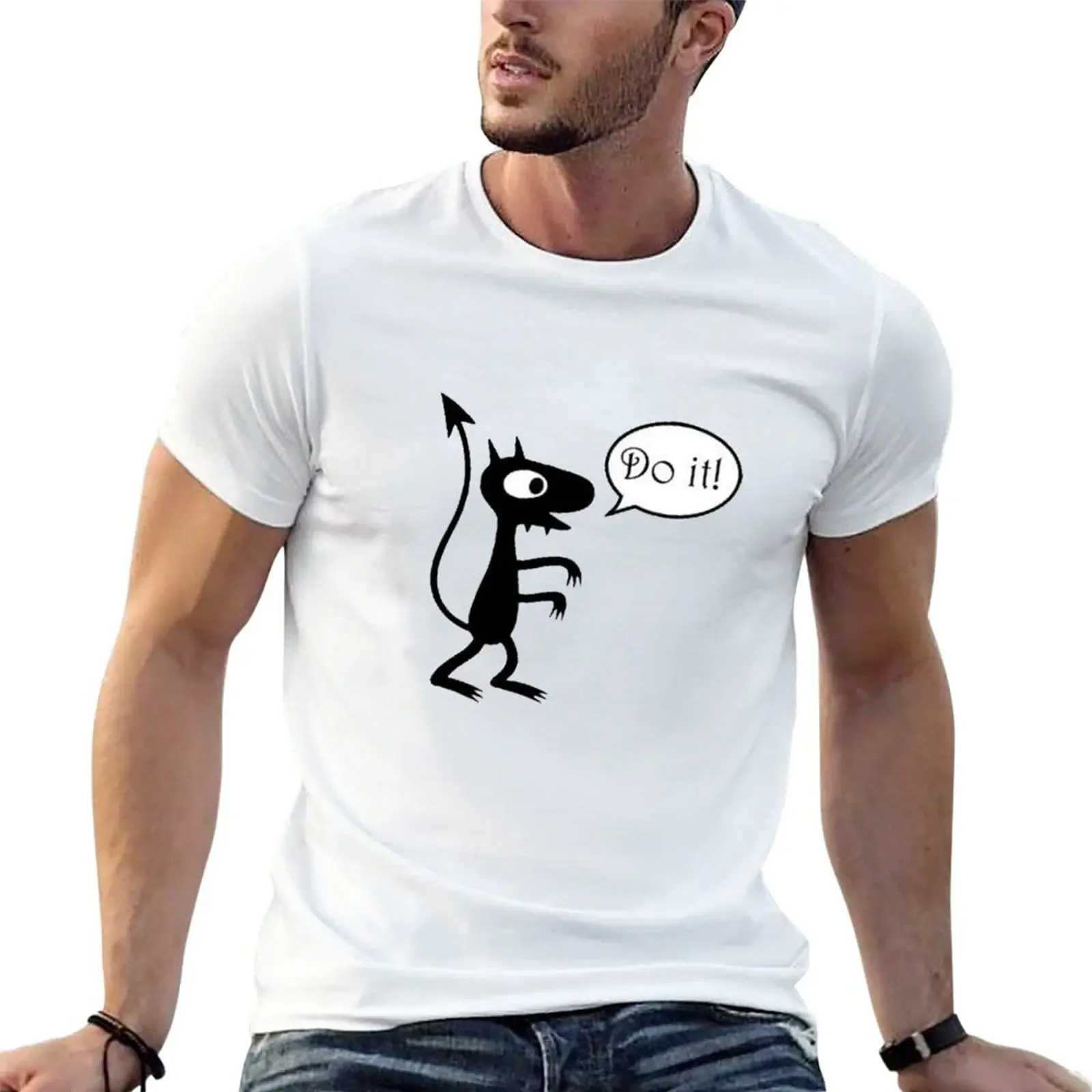 

Lucy: Do It! T-Shirt new edition Blouse mens workout shirts