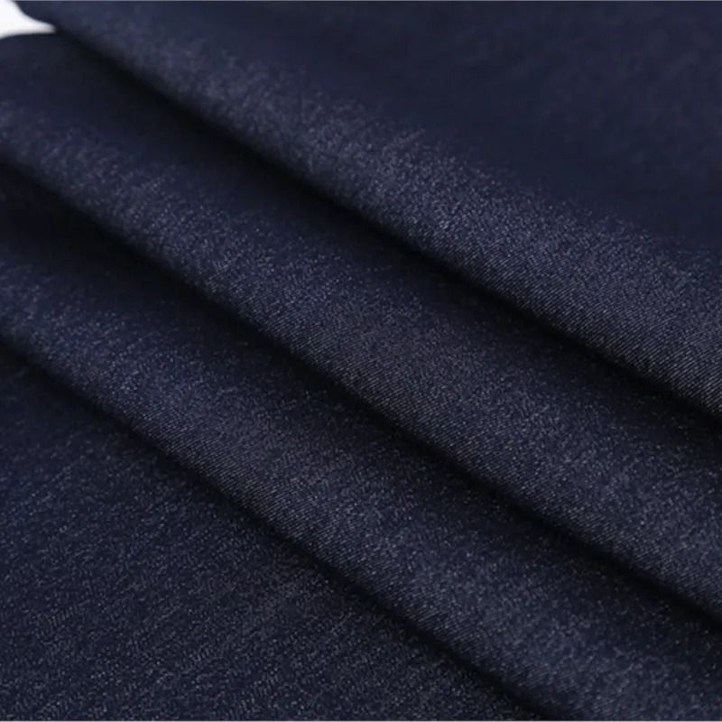 New Autumn Style Of Lace Hem Lyocell Denim Straight Leg Pants Casual Fashion Plus Size Women's Jeans 8591