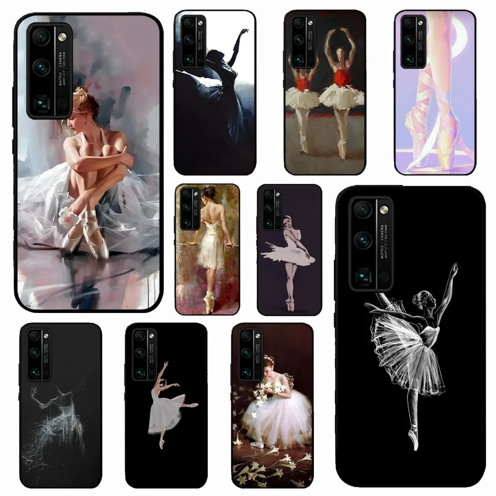 

Ballerina in skirt Coque Shell Phone Case For Huawei Honor 10 lite 9 20 7A pro 9X pro 30 pro 50 pro 60 pro 70 pro plus